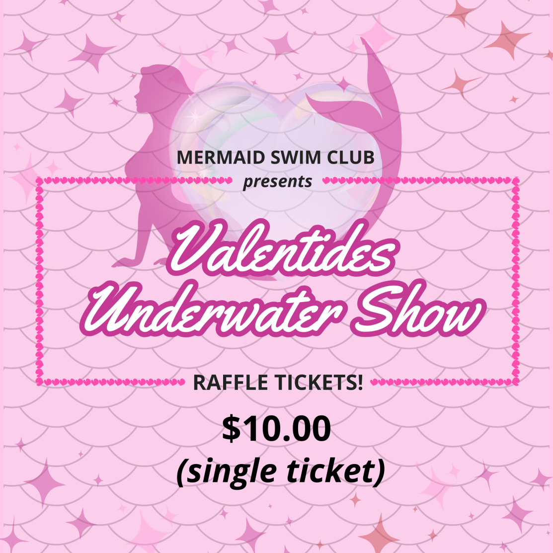 Raffle Ticket for Valentine's Day Fundraiser: $10 for a single ticket ($10/ticket)